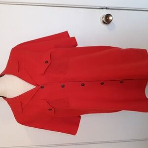 Alfred Dunner Vibrant Red Top